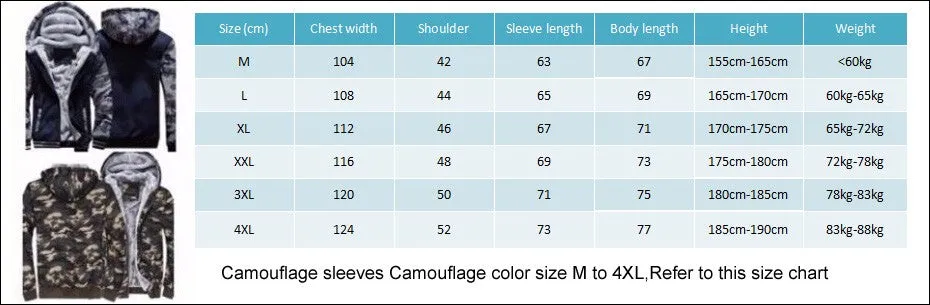 2019 new Winter Warm Hoodies wool liner tracksuits Coat men Thick Zipper Jacket male solid color no print Sweatshirt size M-4XL