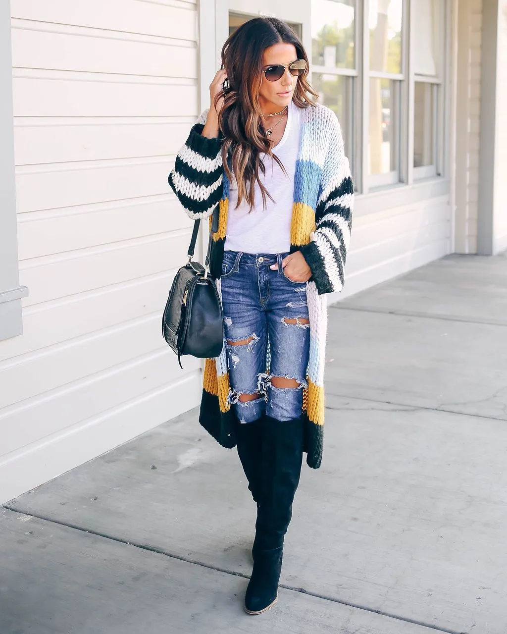 [2020] WOMEN'S Winter Coat Warm Cross Border Casual Long Joint Contrast