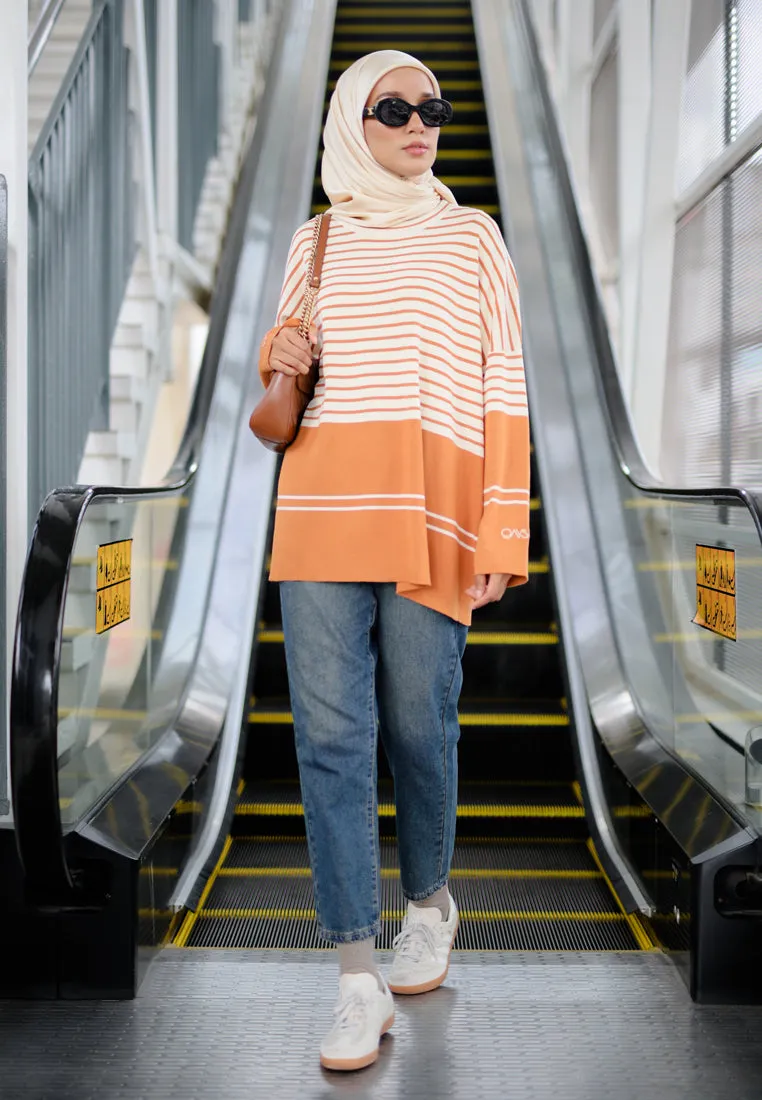 Afreen Knitwear Top (Caramel)
