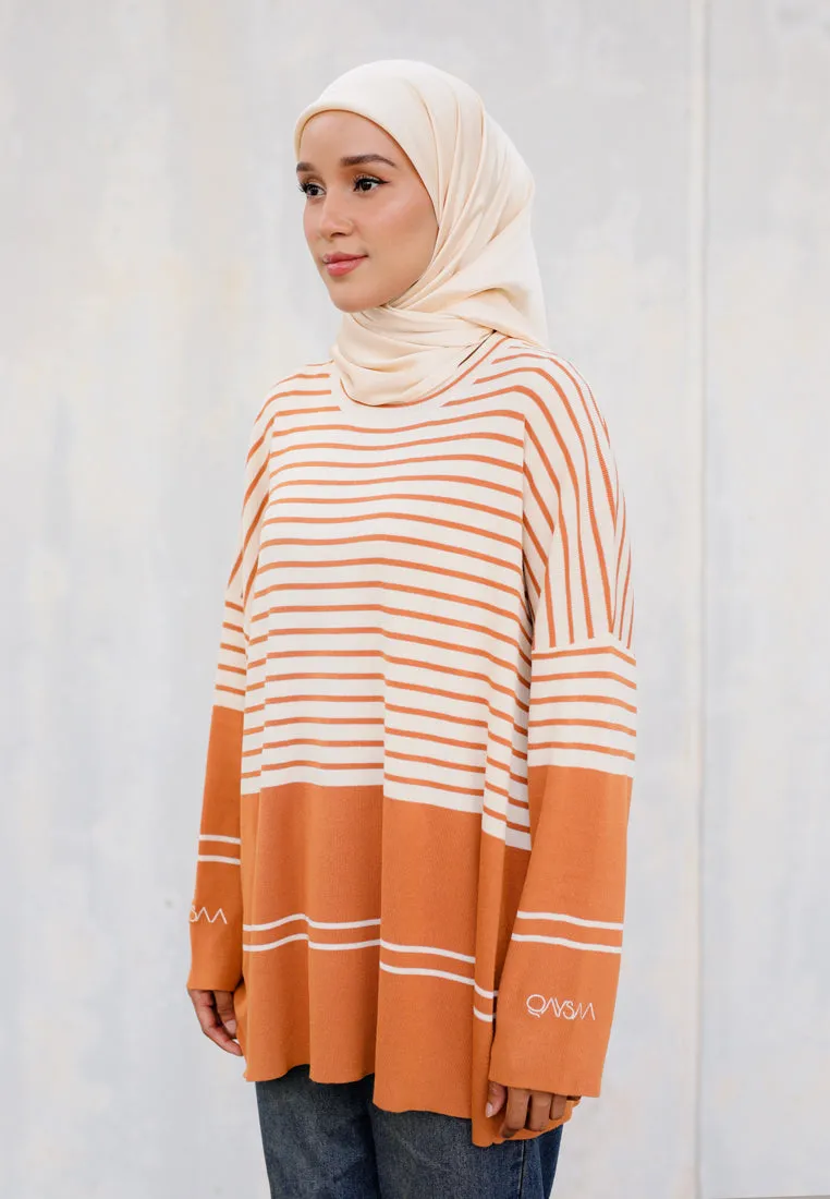 Afreen Knitwear Top (Caramel)