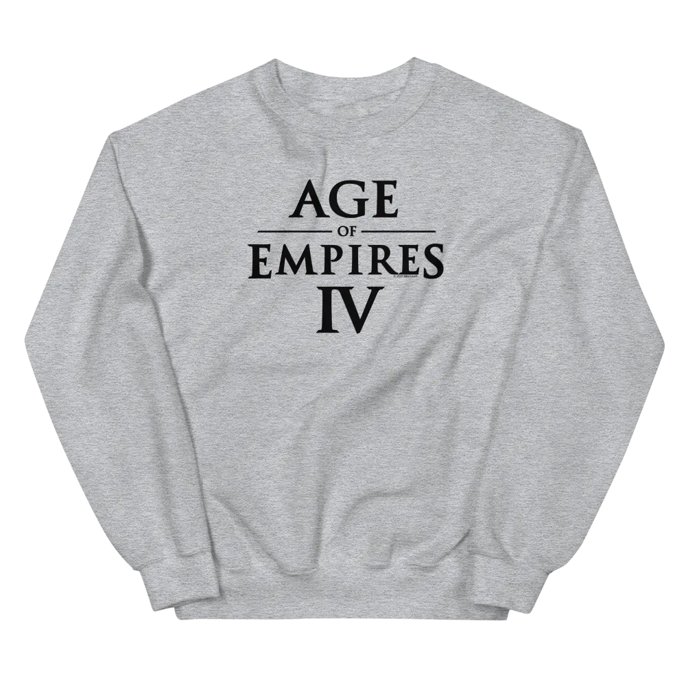 Age of Empires IV Logo Fleece Crewneck Sweatshirt