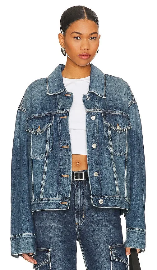 AGOLDE Martika Jacket in Blue