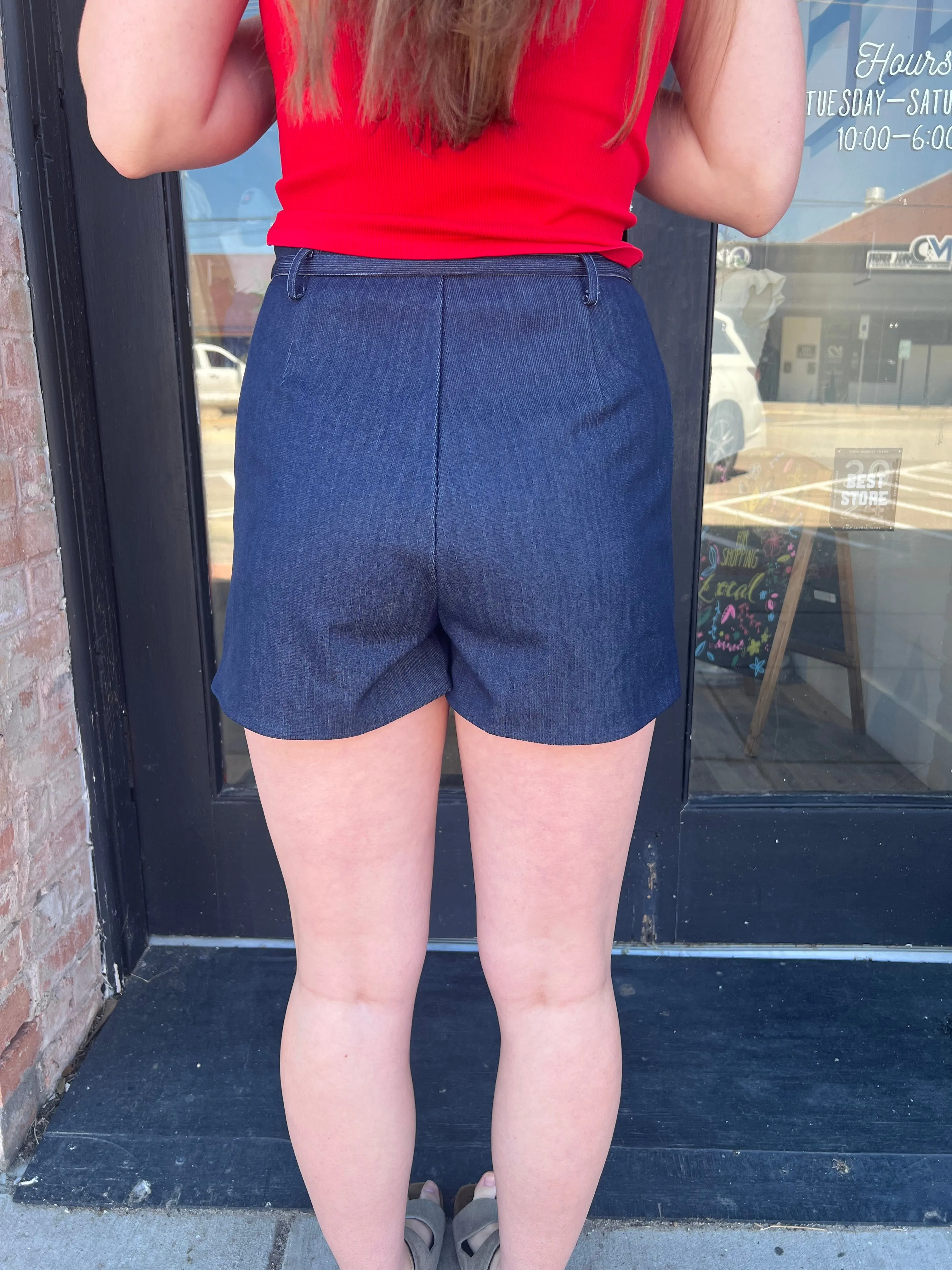 Allison Denim Skort