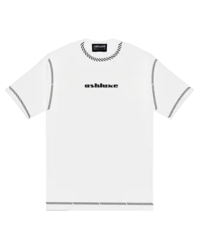 Ashluxe Threaded T-shirt - White