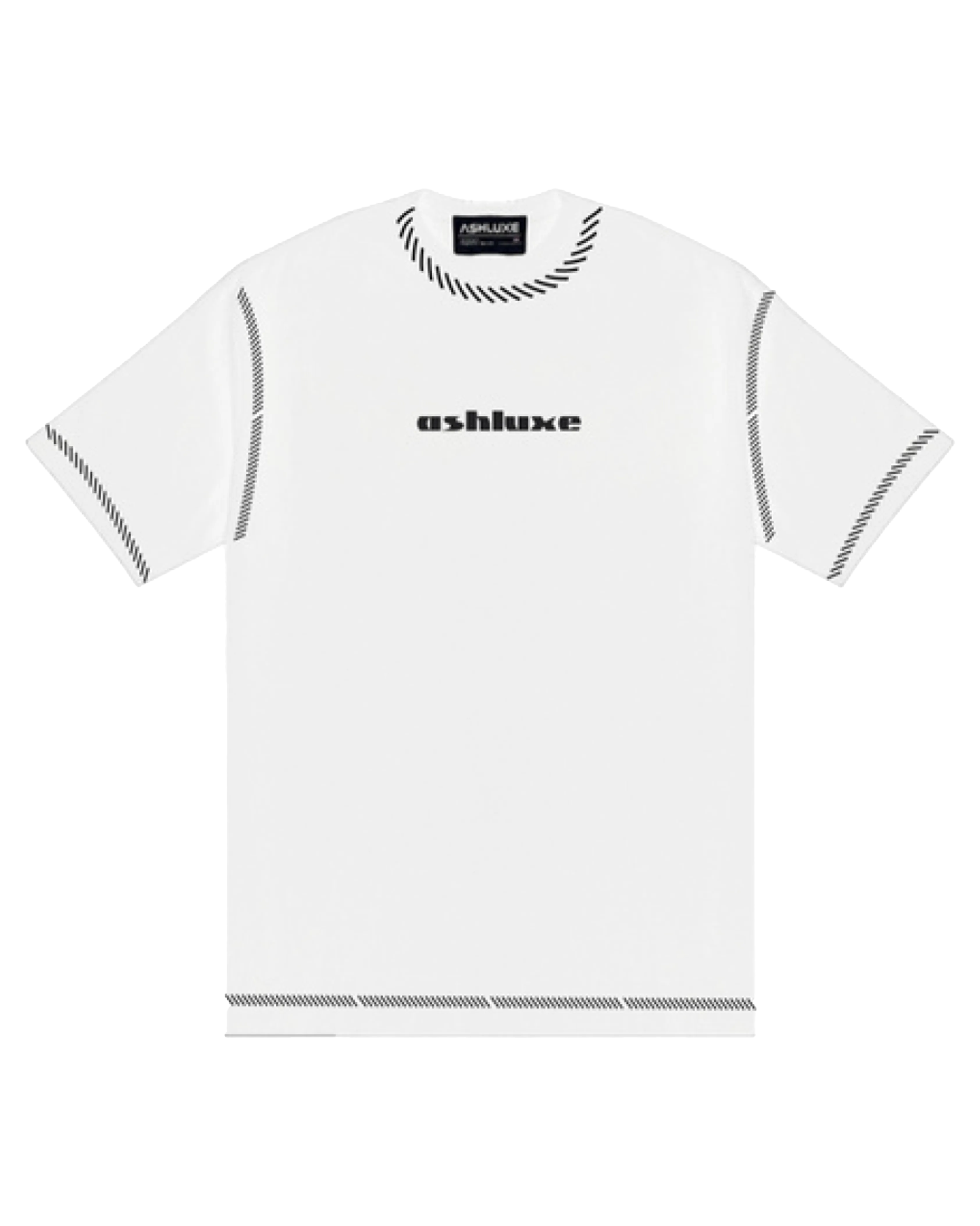 Ashluxe Threaded T-shirt - White
