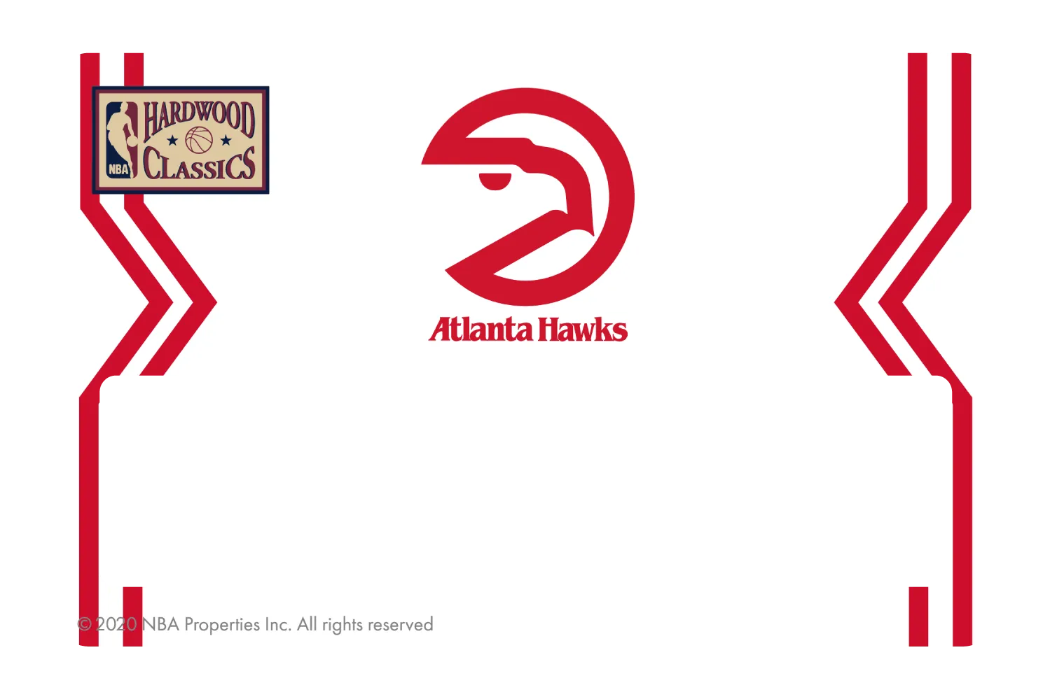 Atlanta Hawks: Home Warmups Hardwood Classics