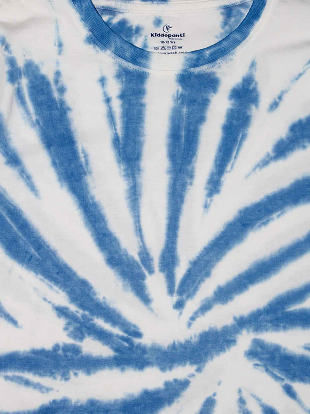 Boys Tie & Dye Tee & Solid Track Pant Set