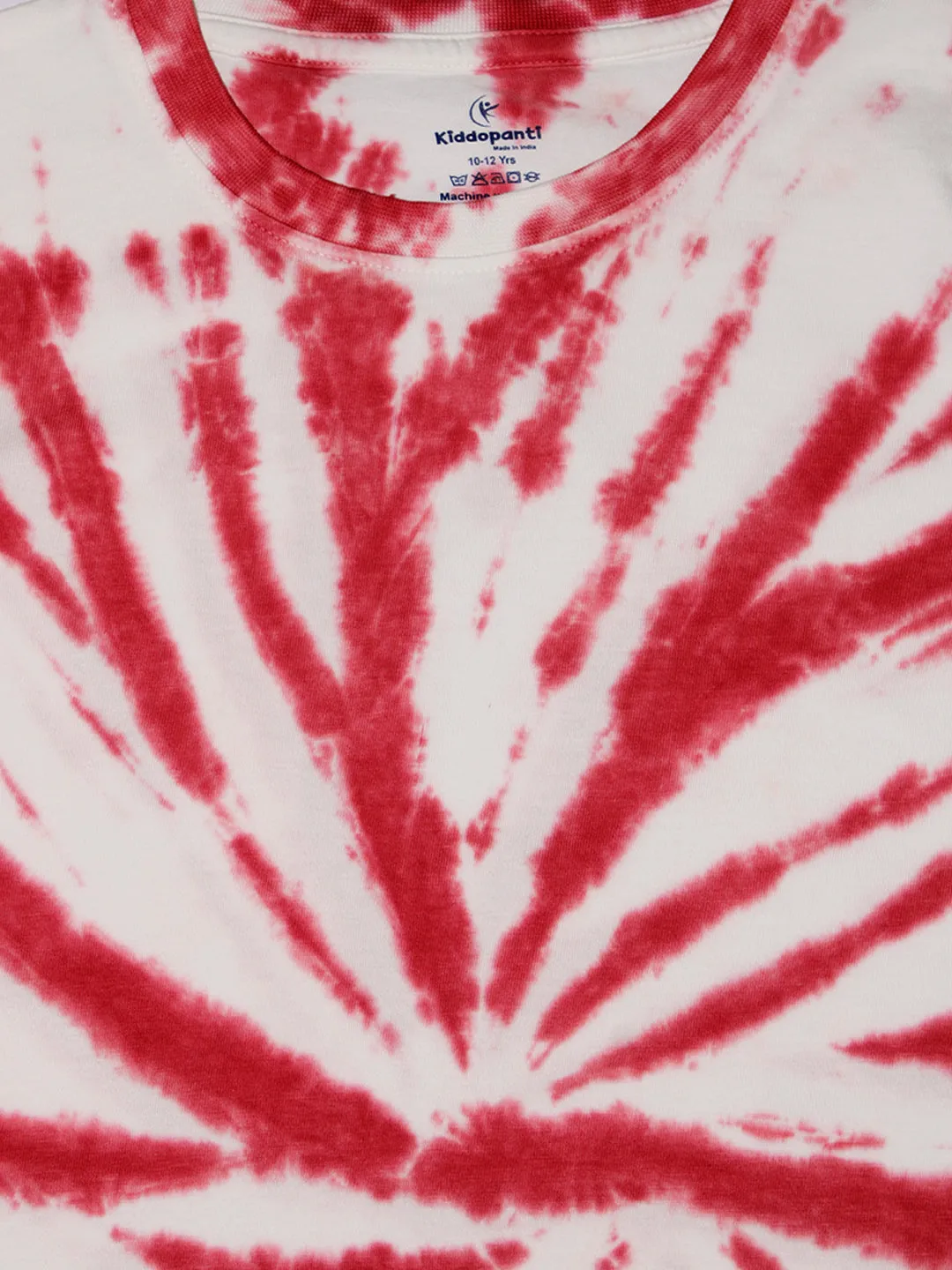 Boys Tie & Dye Tee & Solid Track Pant Set