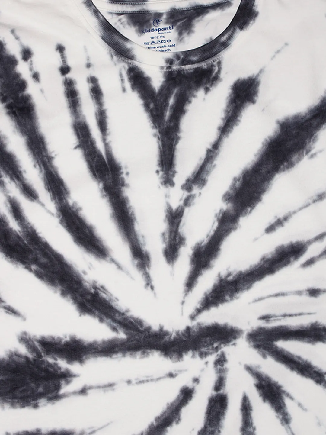 Boys Tie & Dye Tee & Solid Track Pant Set