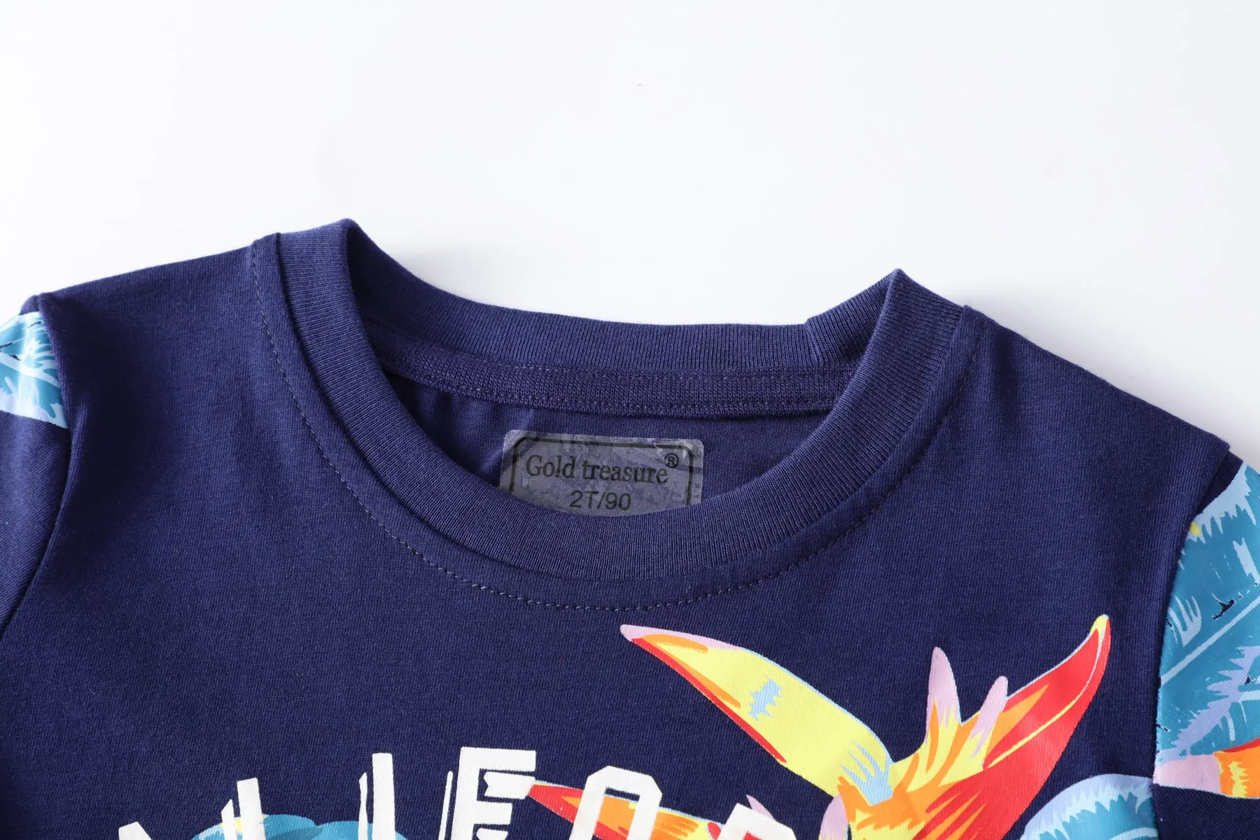 CALIFORNIA PRINT T-SHIRT AND SHORT SET