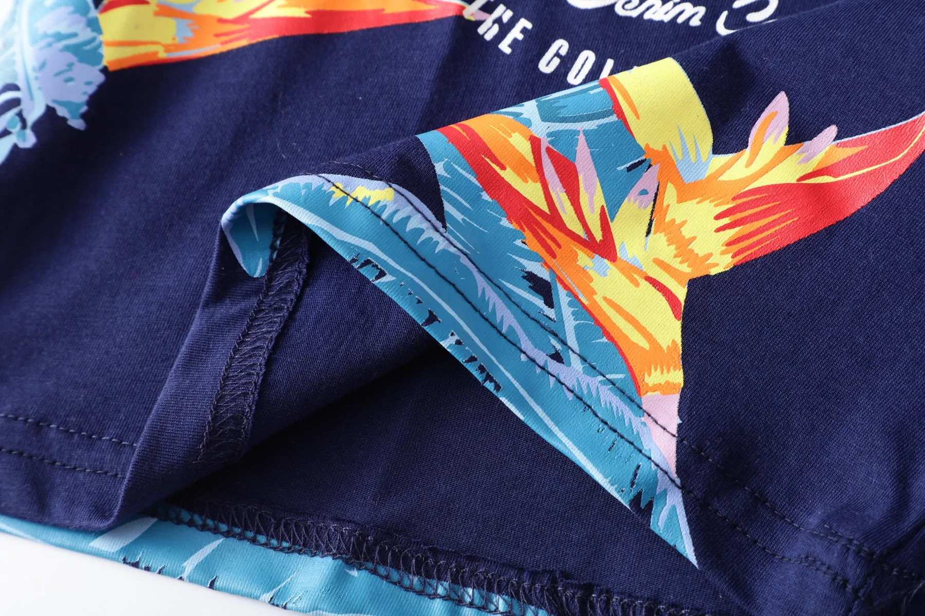 CALIFORNIA PRINT T-SHIRT AND SHORT SET