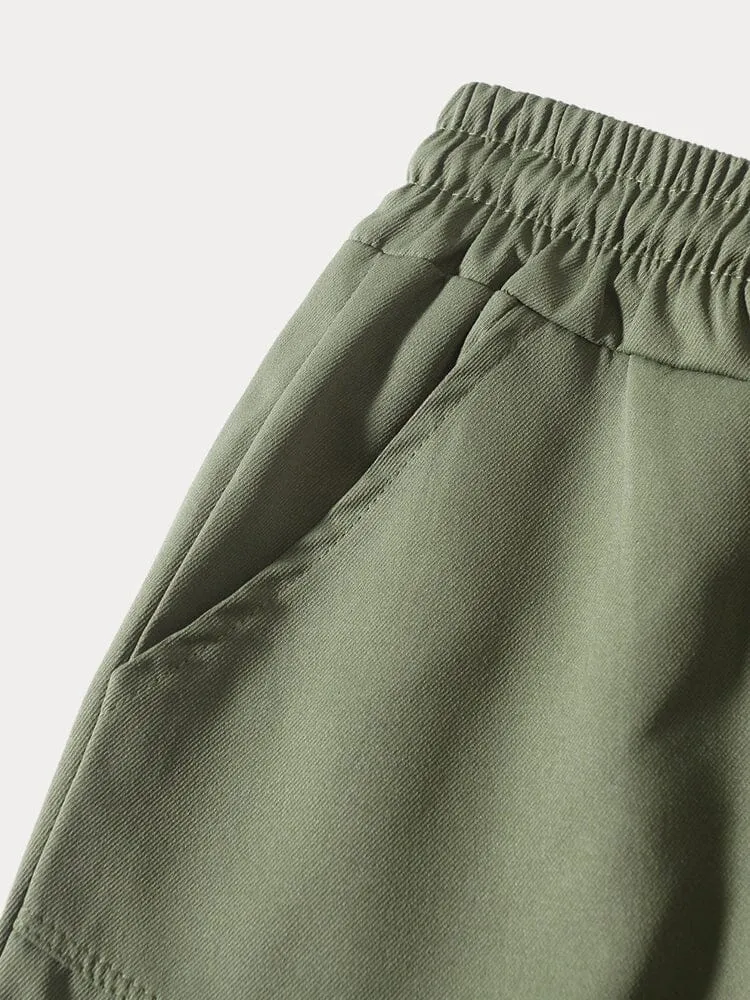 Casual Drawstring Outdoor Cargo Shorts