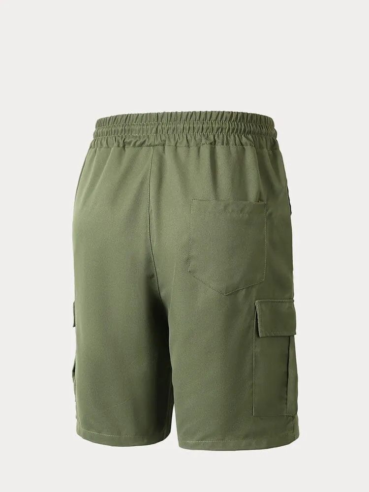Casual Drawstring Outdoor Cargo Shorts
