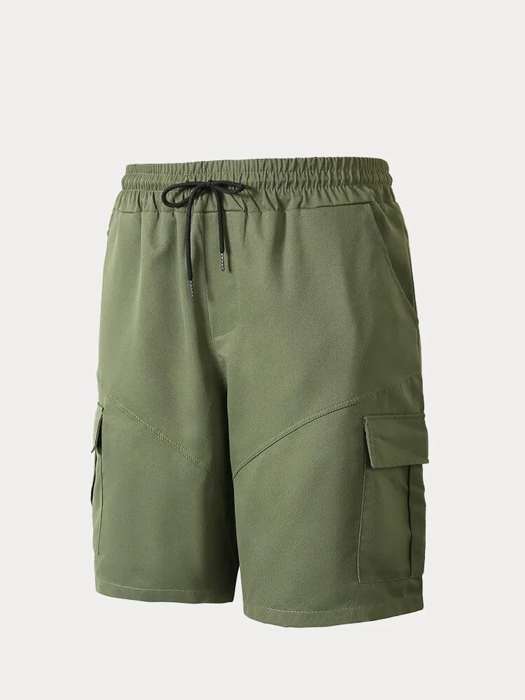 Casual Drawstring Outdoor Cargo Shorts