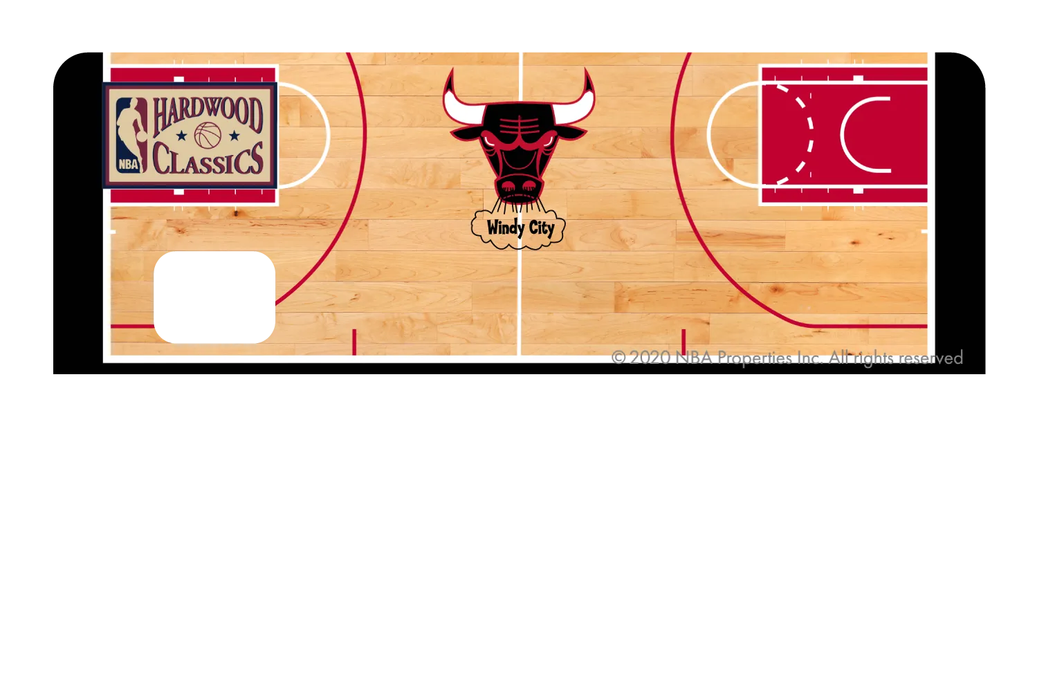 Chicago Bulls: Retro Courtside Hardwood Classics