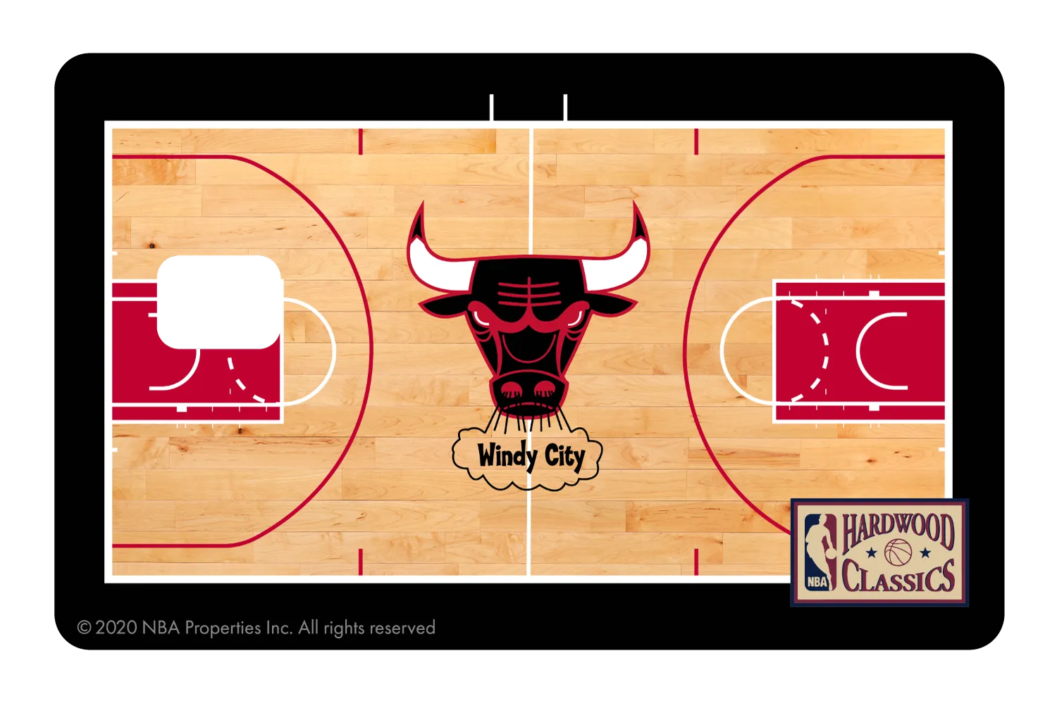Chicago Bulls: Retro Courtside Hardwood Classics