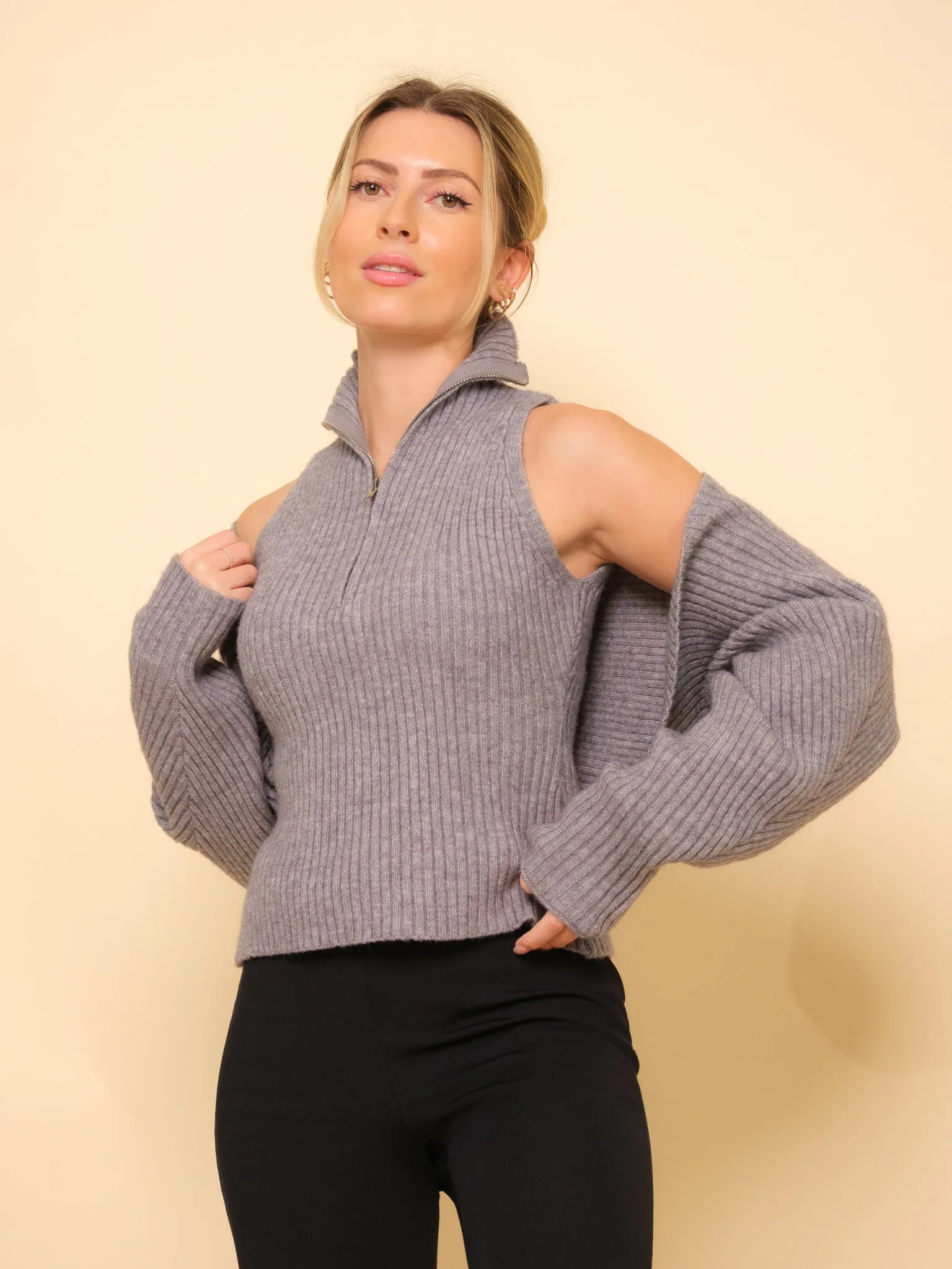 Cloud Knit Set - Grey