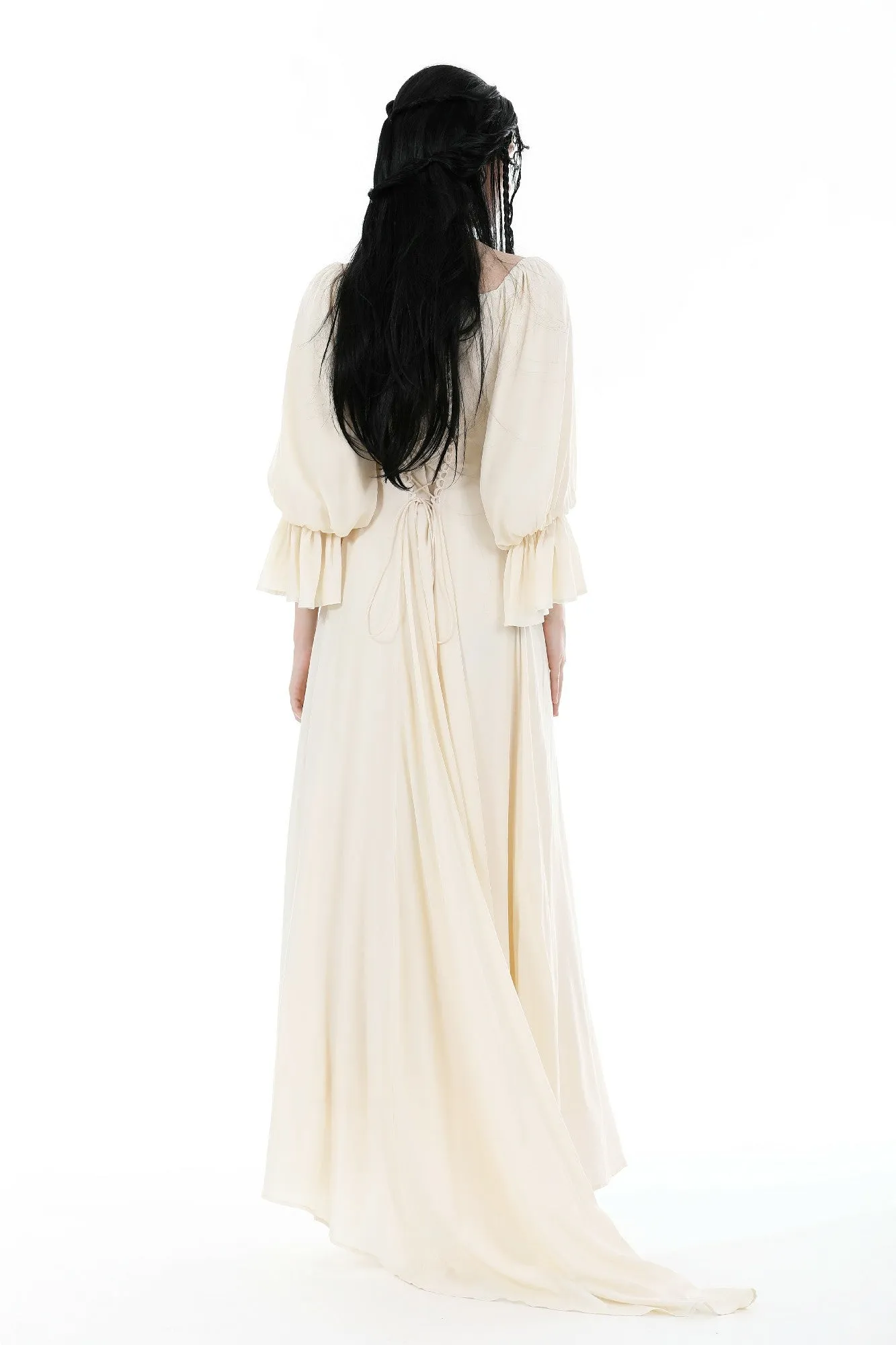 custom made link of Steampunk princess floor length dress DW875