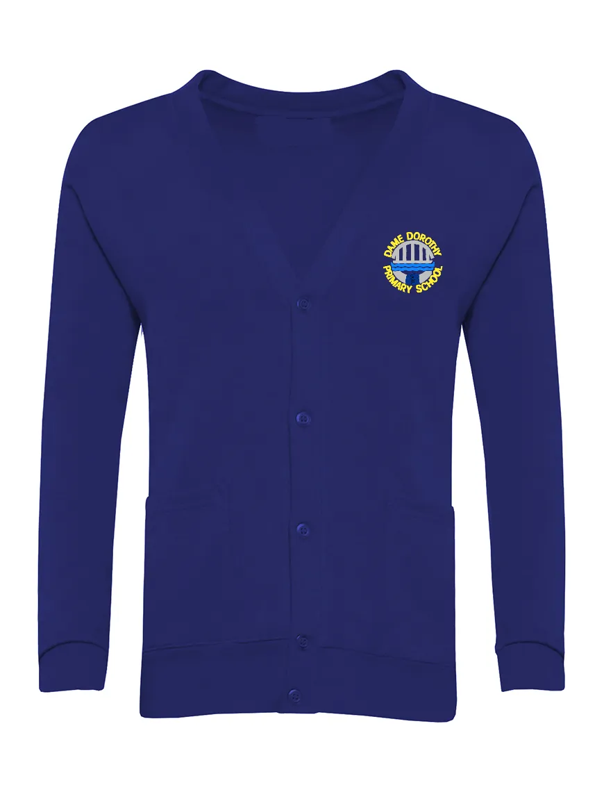 Dame Dorothy Primary School Royal Blue Cardigan