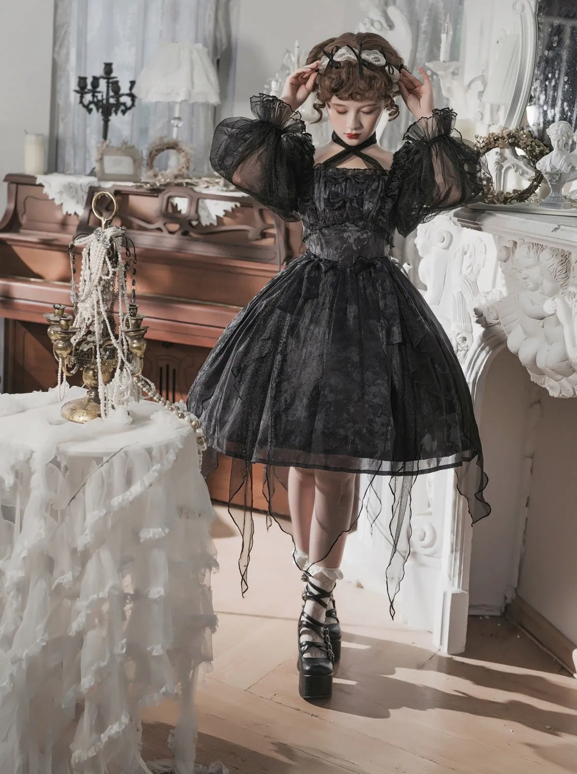 Dark Dress Little Gothic Lolita Princess