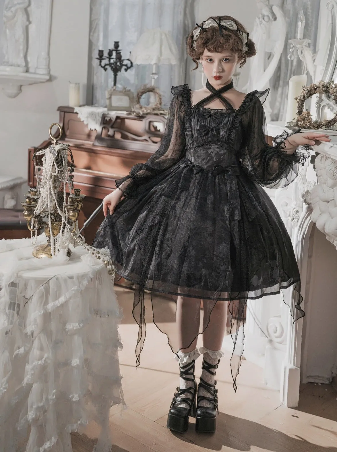 Dark Dress Little Gothic Lolita Princess