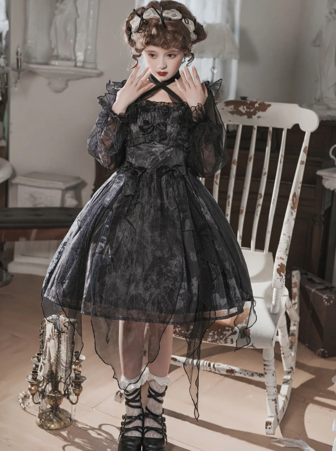 Dark Dress Little Gothic Lolita Princess