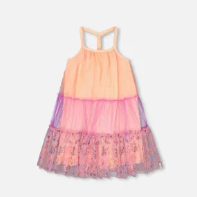 Deux Par Deux Sleeveless Dress - Multicolour