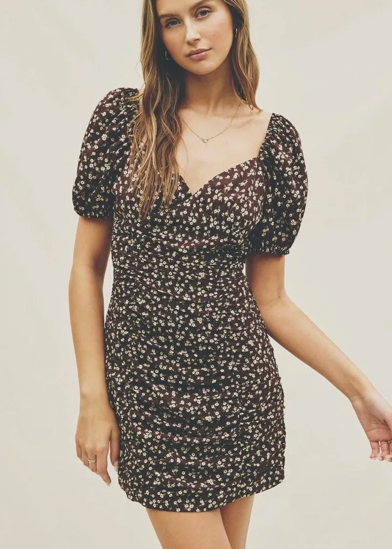 Ditsy Floral Mini Dress - Final Sale