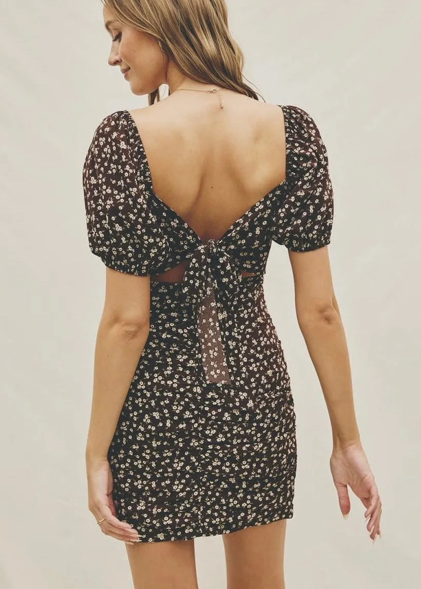 Ditsy Floral Mini Dress - Final Sale