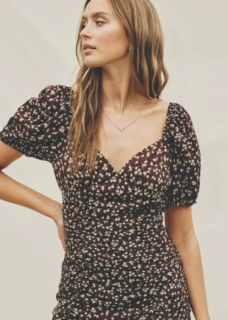 Ditsy Floral Mini Dress - Final Sale
