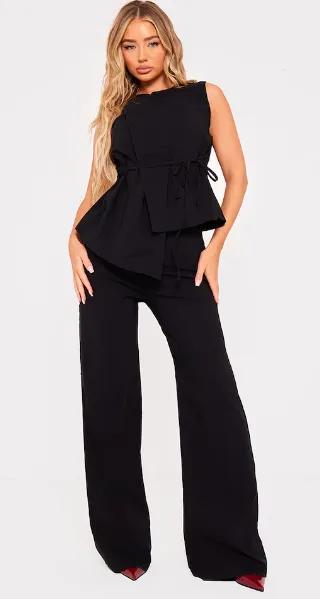 Elevate Flex Wide-Leg Trousers