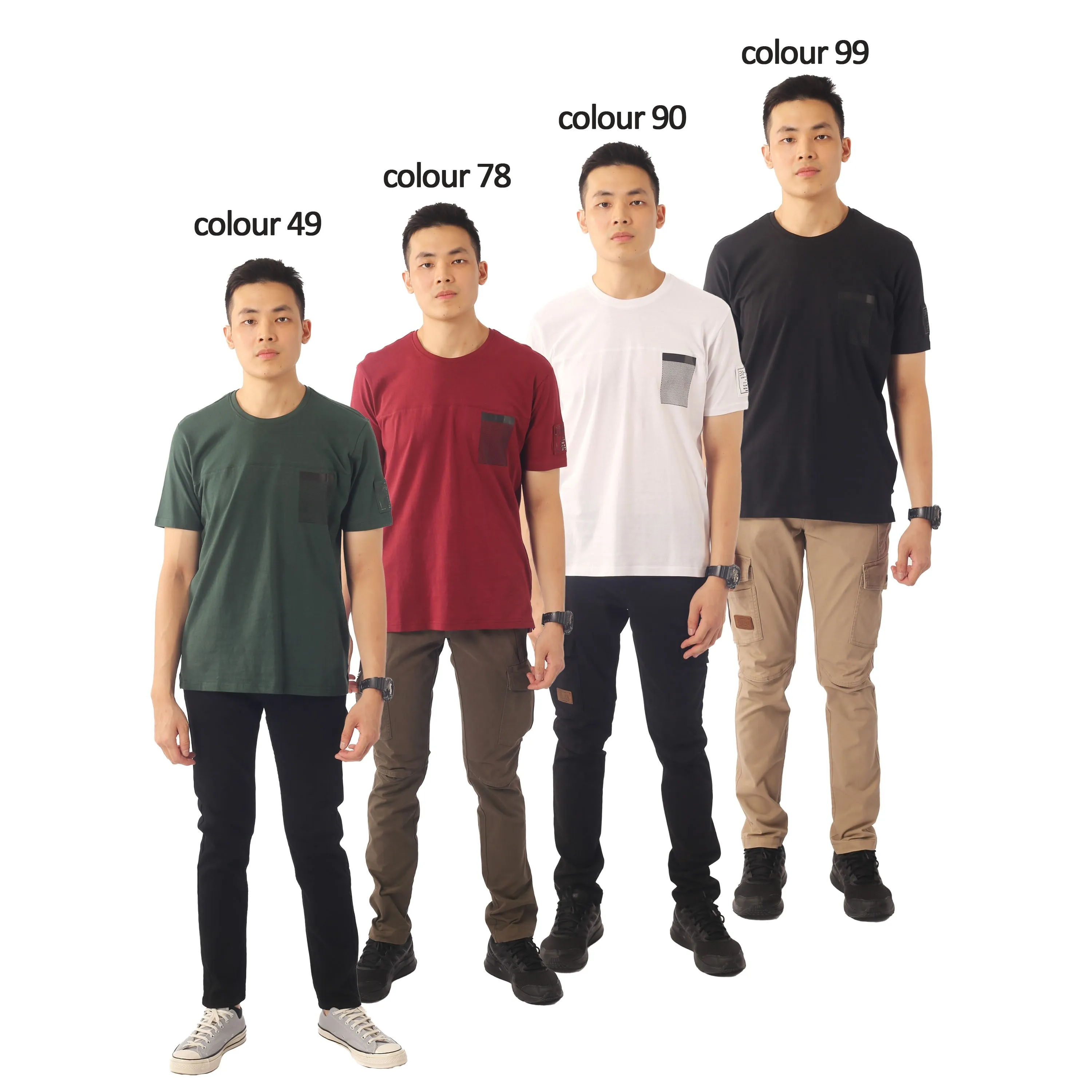 EXHAUST ROUND NECK T SHIRT [FREE CUT] 1614
