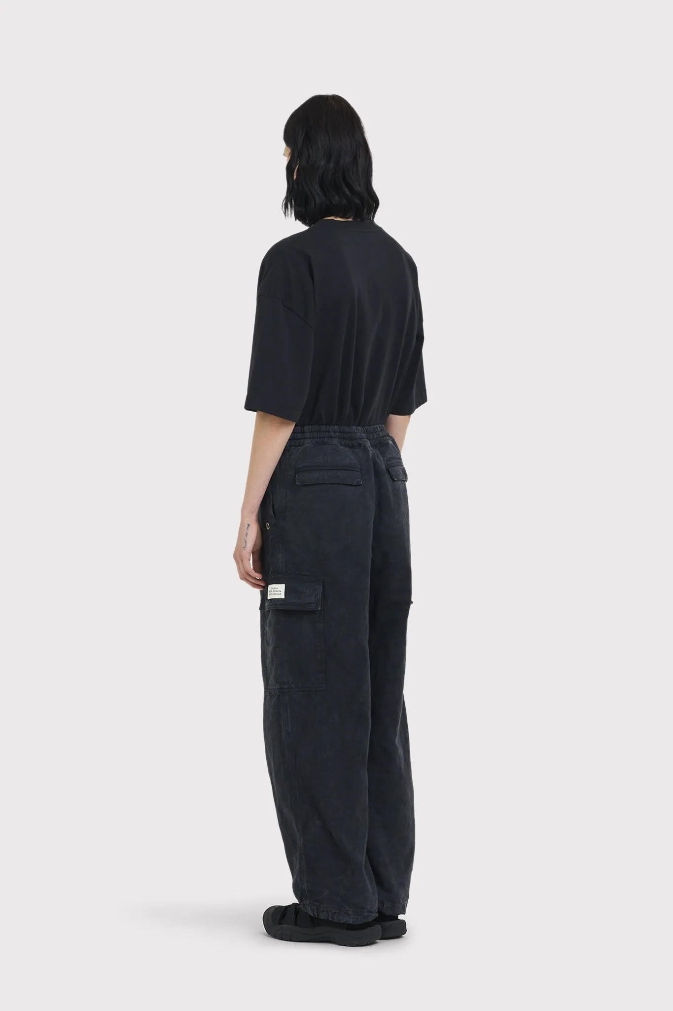 FORUM CANVAS WRINKLED BLACK