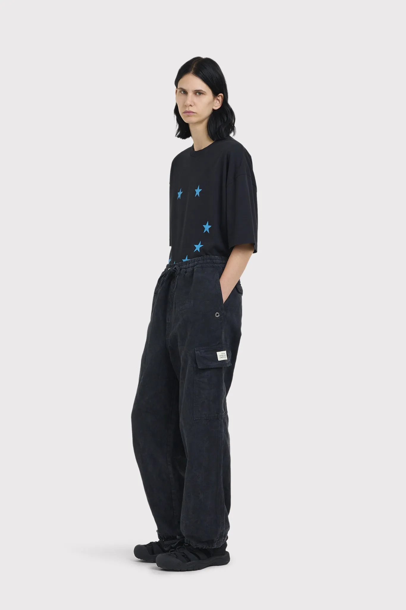 FORUM CANVAS WRINKLED BLACK