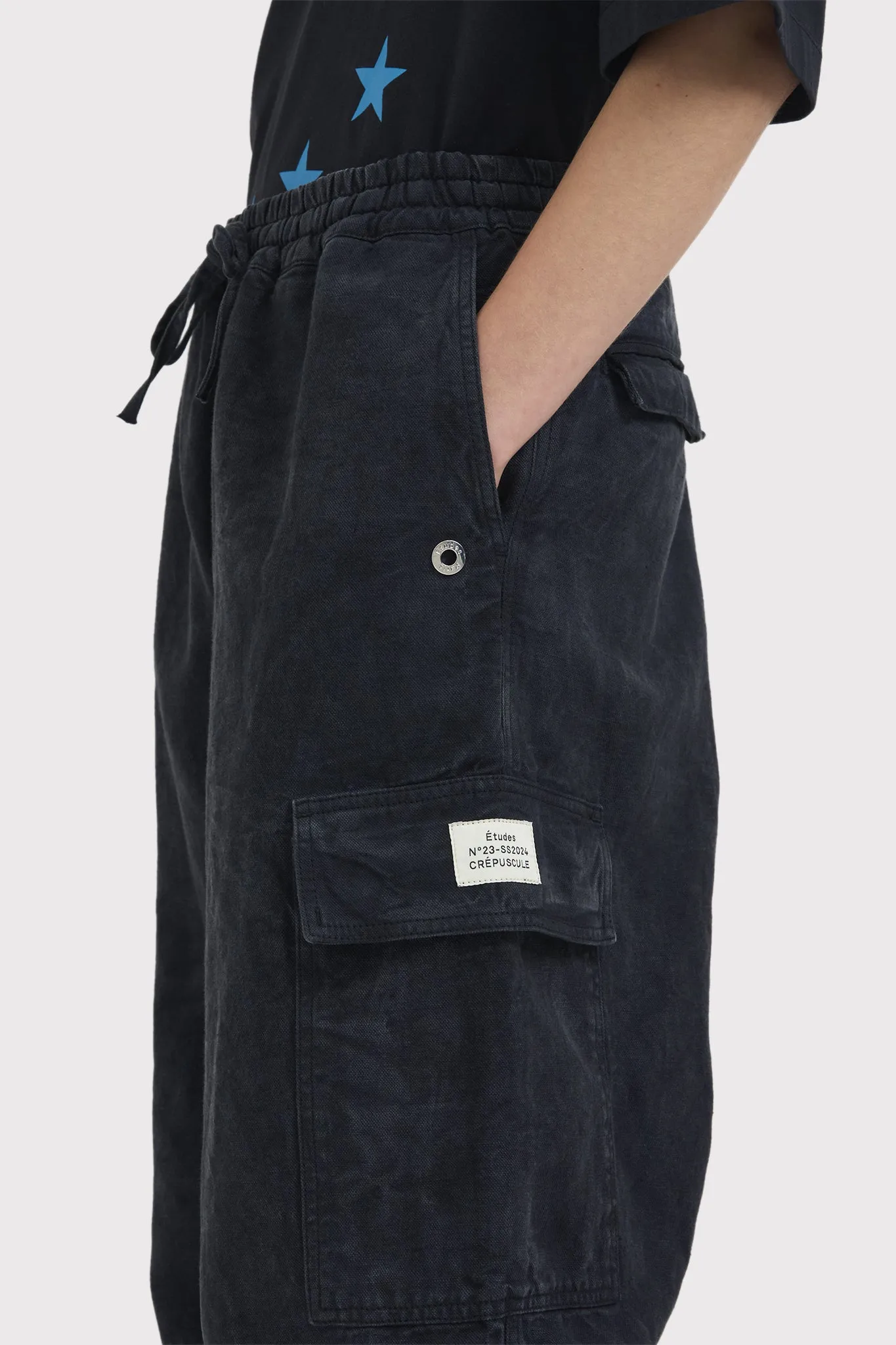 FORUM CANVAS WRINKLED BLACK