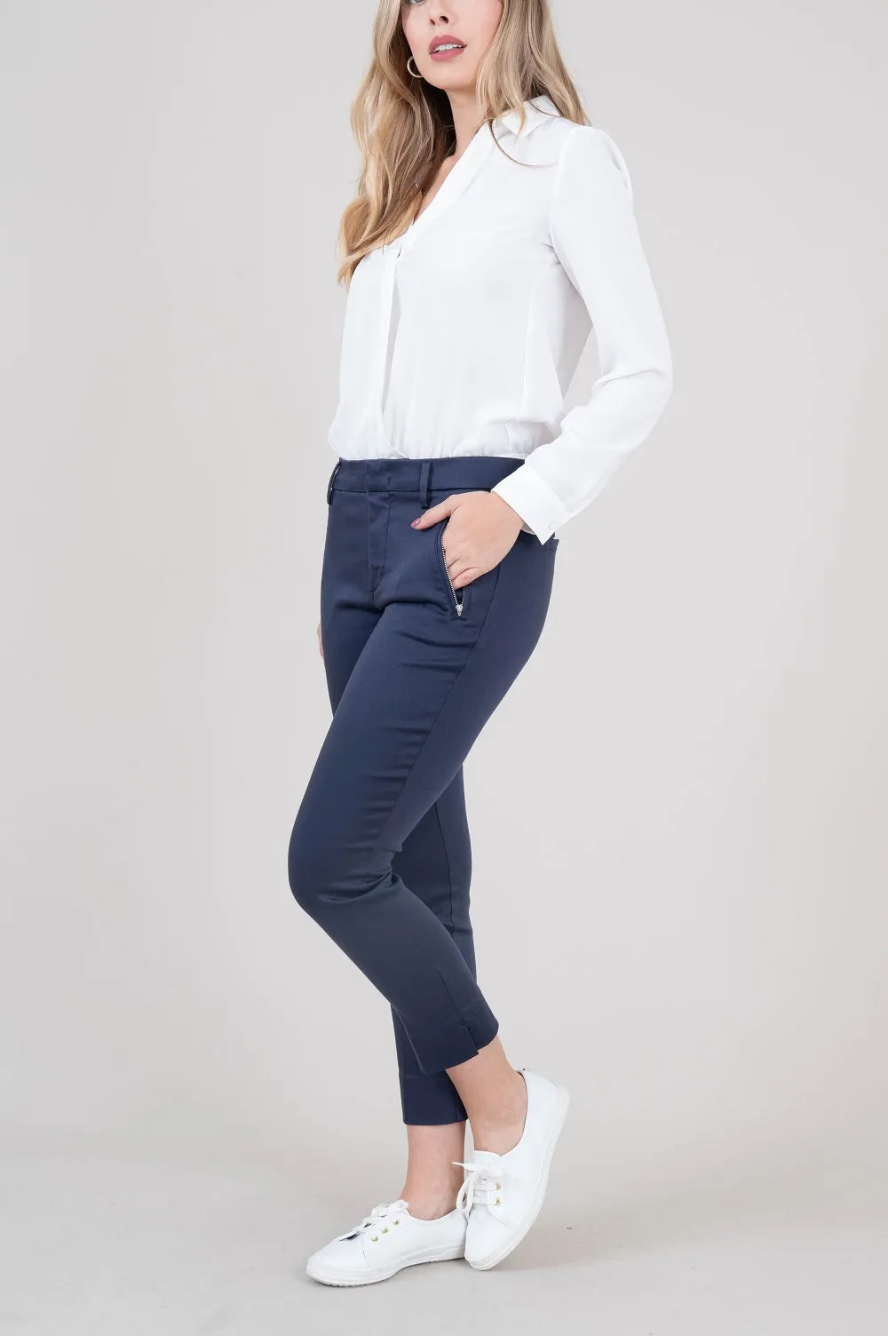 Francis Lacey Double Welt Zip Trouser