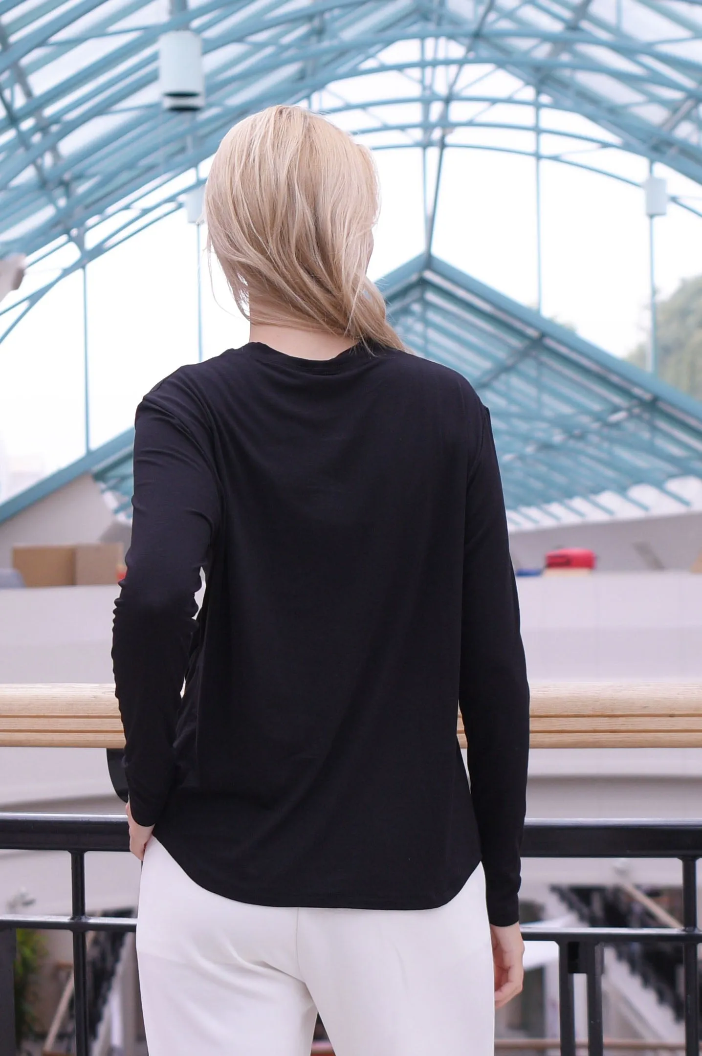 JACKIE BAMBOO-BLEND SHIRT