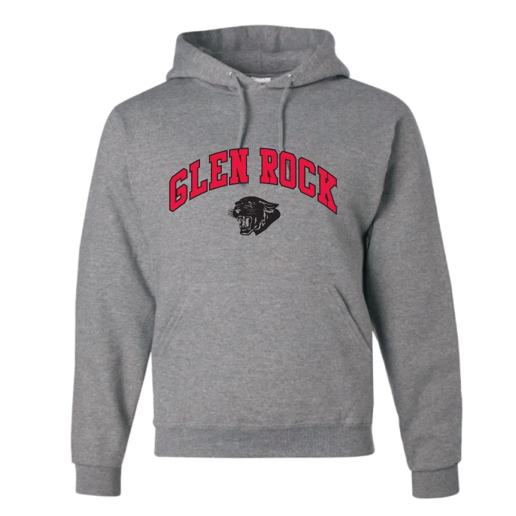 JERZEES PULLOVER HOODED SWEATSHIRT / OXFORD GRAY