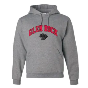 JERZEES PULLOVER HOODED SWEATSHIRT / OXFORD GRAY