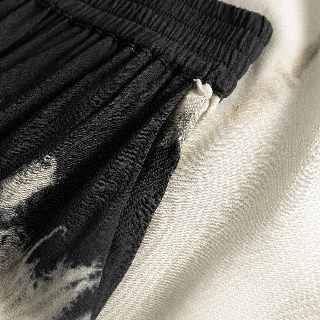 Kia skirt in the most beautiful print / 100036 - Black Printed