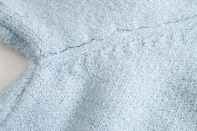 KNIT CARDIGAN WITH FLORAL EMBROIDERY