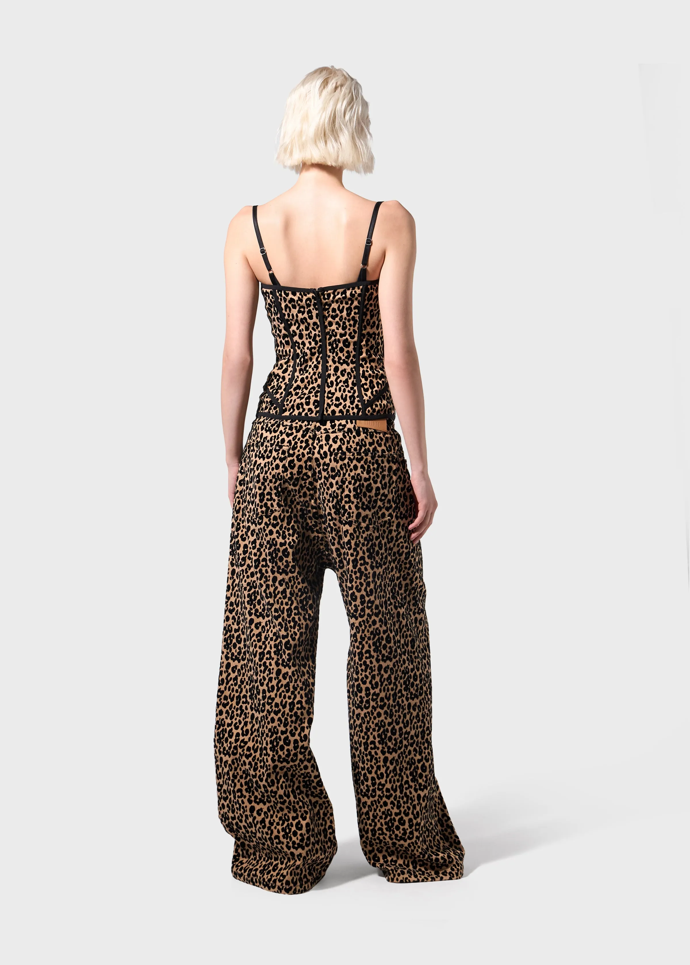 Leopard Print Trousers