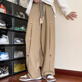 Loose Wide-leg Straight Leg Mopping Trousers