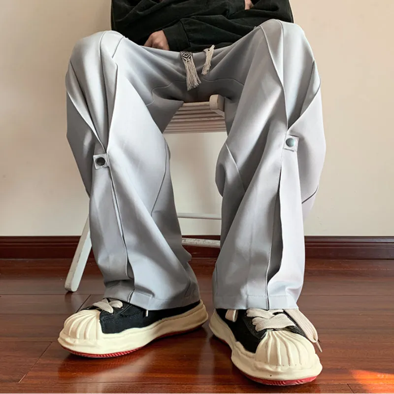 Loose Wide-leg Straight Leg Mopping Trousers