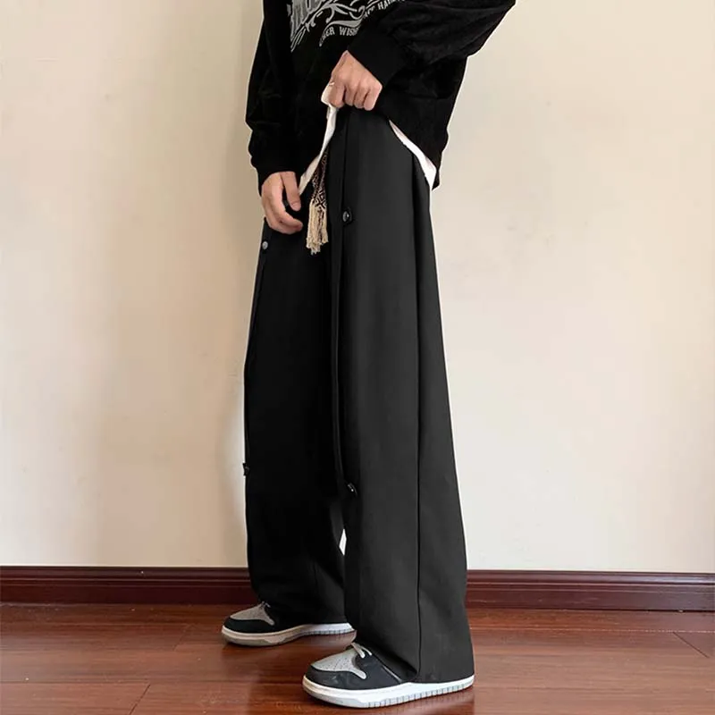 Loose Wide-leg Straight Leg Mopping Trousers