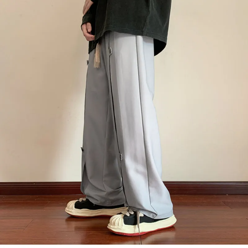 Loose Wide-leg Straight Leg Mopping Trousers