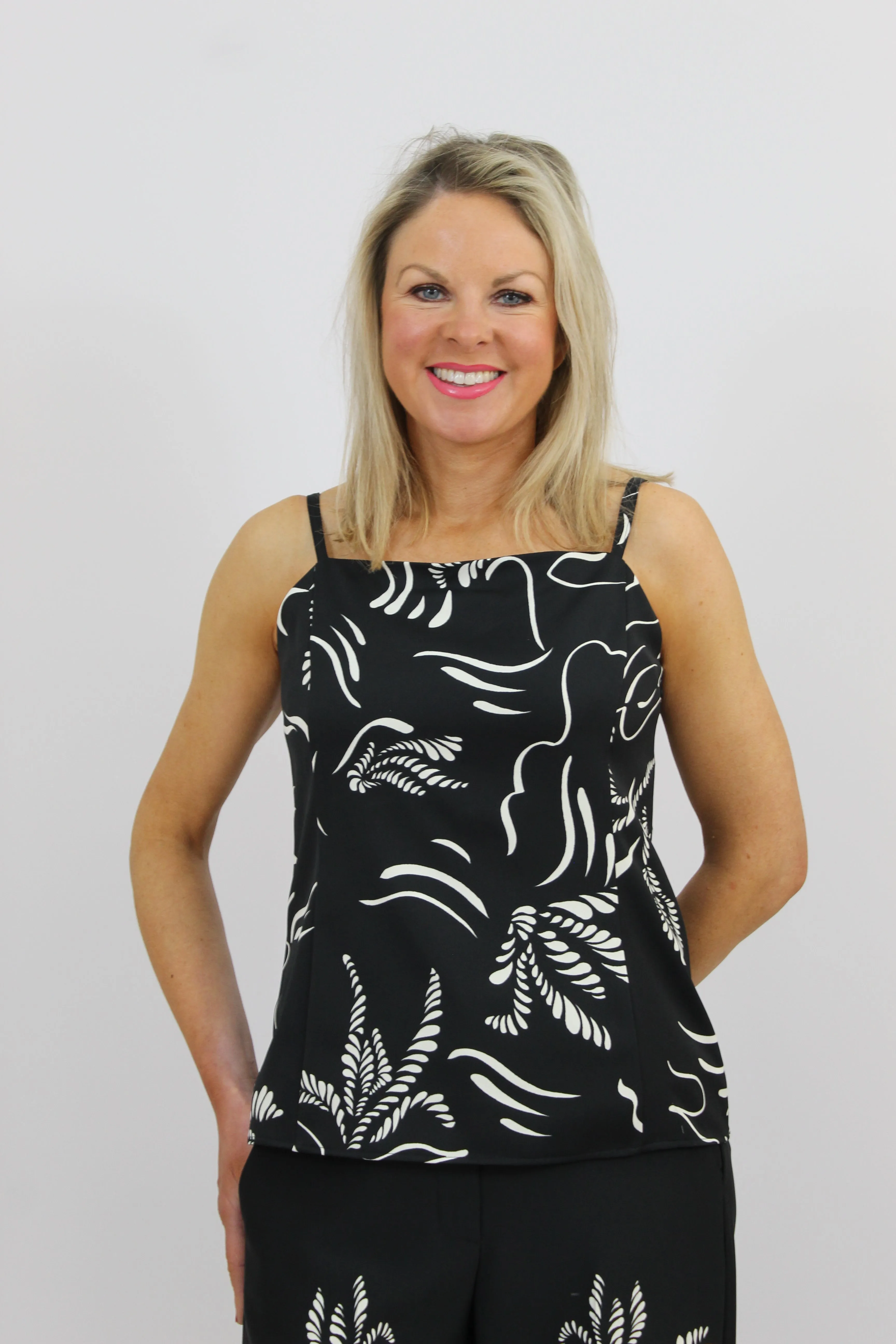 MARELLA Black & White Top