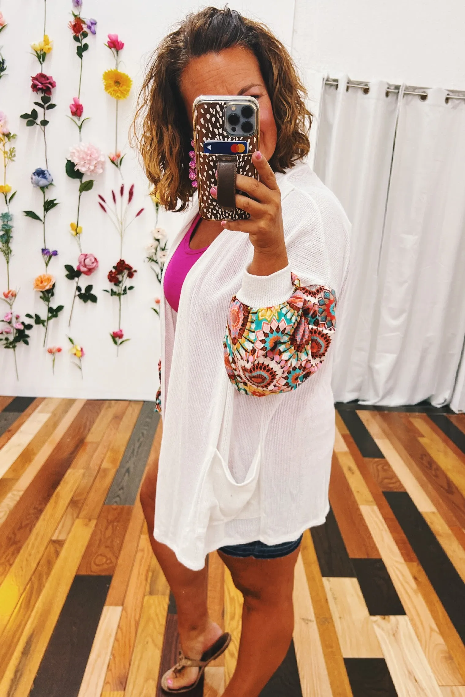 Marjorie Open Front Cardigan