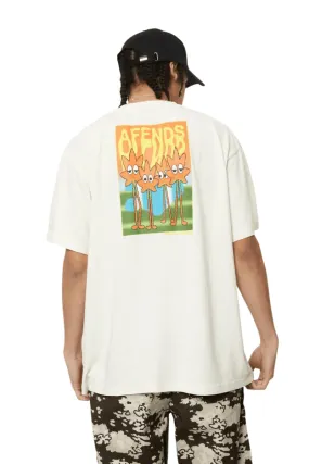 Off White Vibrations Hemp Regular Fit Tee