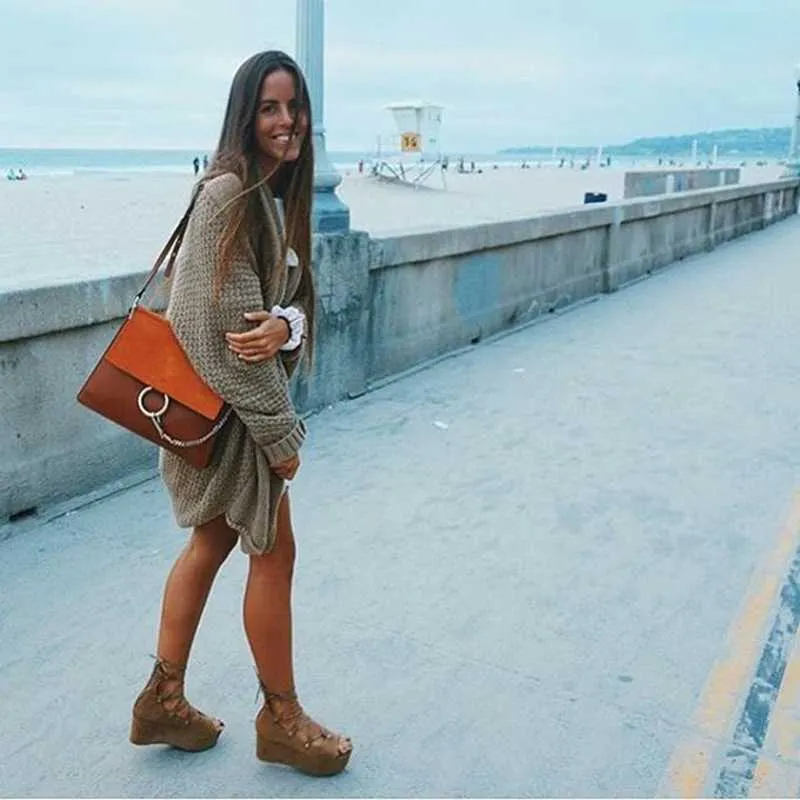 Oversized Open Front Batwing Long Cardigan Sweater